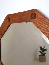 Load image into Gallery viewer, Oak Antique Mirror