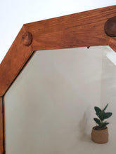 Load image into Gallery viewer, Oak Antique Mirror