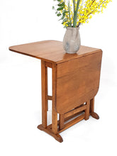 Load image into Gallery viewer, Oak Drop Leaf Dining Table