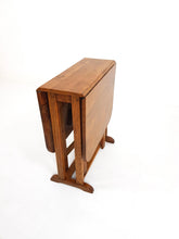 Load image into Gallery viewer, Oak Drop Leaf Dining Table