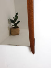 Load image into Gallery viewer, Vintage Teak Mirror