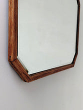 Load image into Gallery viewer, Antique Oak Mirror