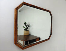 Load image into Gallery viewer, Antique Oak Mirror