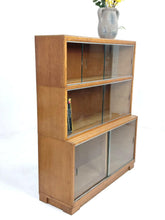 Load image into Gallery viewer, Oak Glass Display Cabinet / Bookshelf