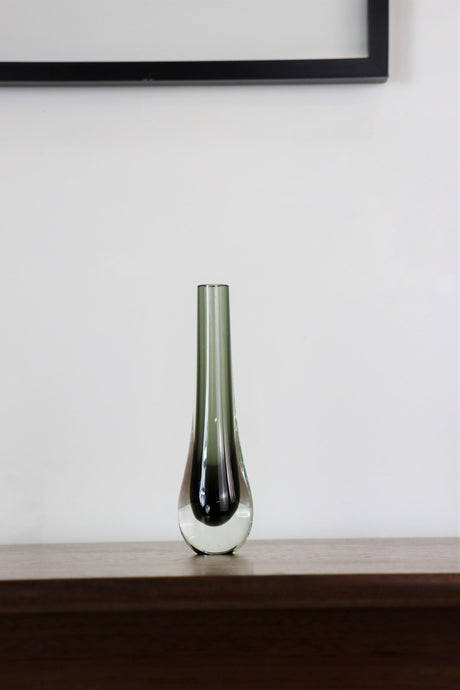 Mid Century Glass Vase