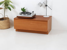 Load image into Gallery viewer, Vintage 1970s Media / Record Cabinet