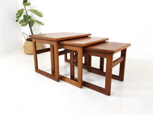 Vintage Danish Set of Tables