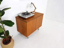 Load image into Gallery viewer, Vintage Danish Record Cabinet