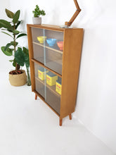 Load image into Gallery viewer, Vintage Herbert Gibbs Glass Display Cabinet / Drinks Cabinet