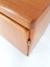 Load image into Gallery viewer, Vintage Danish Small Sideboard / Record Cabinet